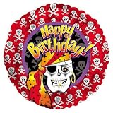 Happy Birthday Pirate 18" Mylar Balloon