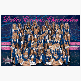 Dallas Cowboys Cheerleaders 150 Piece Puzzle