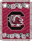 NCAA South Carolina Gamecocks Jacquard Woven Baby Throw