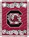NCAA South Carolina Gamecocks Jacquard Woven Baby Throw
