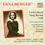 Erna Berger Liederabend Song Recital 1949 (Koch)
