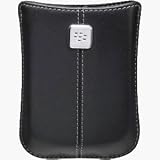 BlackBerry 9500 Storm Leather Pocket - Cell Phone Cases/Covers/Pouches
