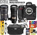 Nikon D3x (25442) 24.5MP FX-Format Digital SLR (Body Only) + Nikon 24-70mm f/2.8G ED-IF AF-S Wide Angle-Telephoto Zoom Nikkor Lens (2164) + Nikon 70-200mm f/2.8G AF-S VR Zoom-Nikkor ED-IF Lens w/ Hood (2139) + 2 Tiffen 77mm Photo Essentials Filter Kit + Nikon Digital SLR Gadget Camera Bag + 2 Transcend TS16GCF133 133x 16GB Compact Flash Card + Willoughbys Clean & Protect Kit