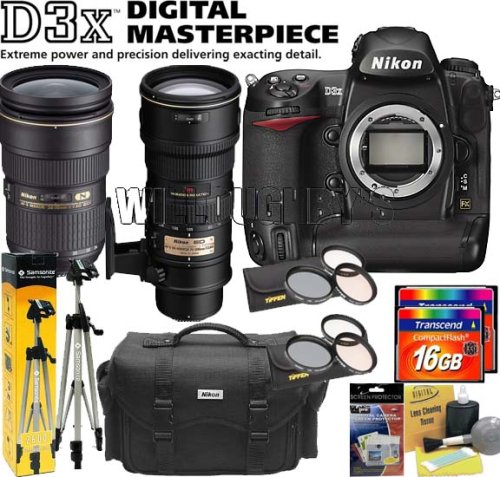 Nikon D3x 24.5MP FX-Format Digital SLR
