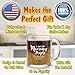 I Don't Like Morning People - Funny Glass Coffee Mug - Makes a Great Gag Gift!