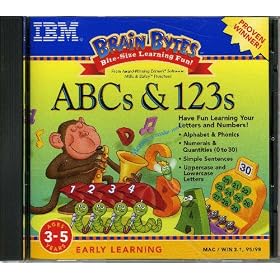 Brain Bytes ABC's 123's Ages 3-5