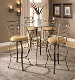 Hillsdale Furniture Brookside Bistro Set with Marin Seating