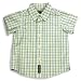 E-Land - Infant Boys Short Sleeve Button Down Shirt, Blue, Green