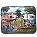caravan holidays Zip Sleeve Bag Soft Case Cover Ipad case for Ipad1 Ipad2 the new ipad
