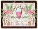 Flamingo Bar & Grill Large Tempered Glass Cutting Board