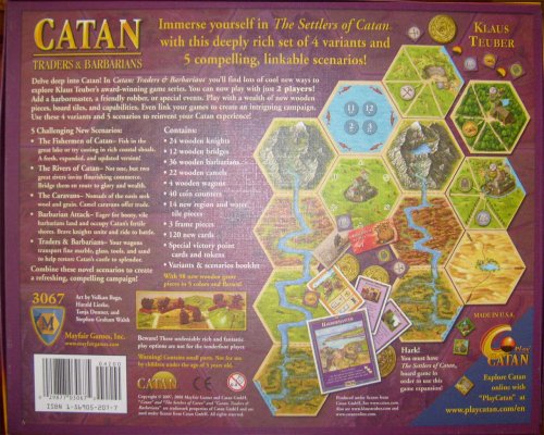 Mayfair Games Catan Barbarians and Traders Expansion image