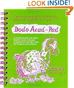Dodo Acad-Pad Desk Diary 2012/13 - Academic Mid Year Diary: A Combined Mid-year Diary-doodle-memo-message-engagement-calendar-book for Students and Scholars (Dodo Pad)