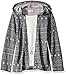 Dream Star Girls' Aztec Printed Hooded 2-Fer with Necklace