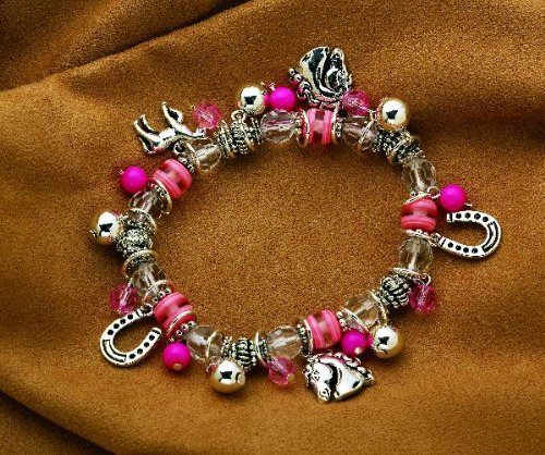 Horse Beads Stretch Bracelet