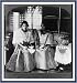 Stereoview (L): School girls in native dress upper garment made of hemp gauze Philippine Islands