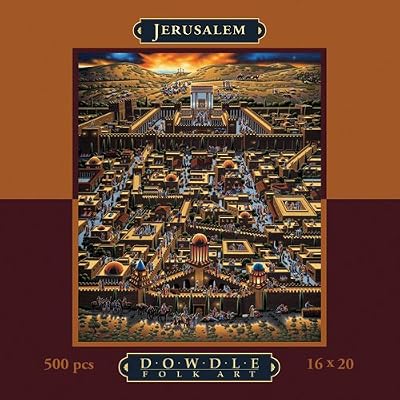 Jerusalem 500pc 16x20 Jigsaw Puzzle by Eric Dowdle