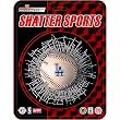 Los Angeles Dodgers MLB Shatter Ball Window Decal by Rico Industries