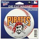 Pittsburgh Pirates - Baseball Logo In/Out Magnet MLB Pro Baseball