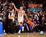 New York Knicks Jeremy Lin 8x10 Color Photo RECORD BREAKER!