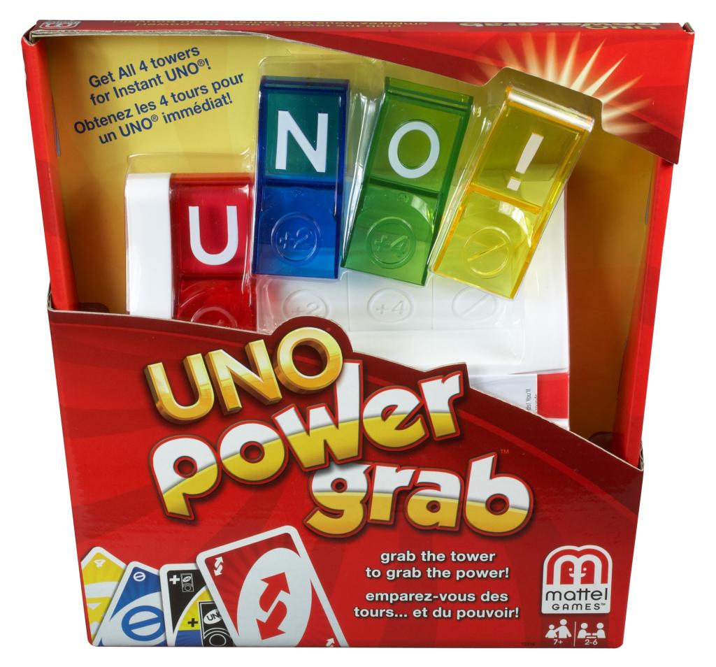 UNO Power Grab Game, Card Games Amazon Canada