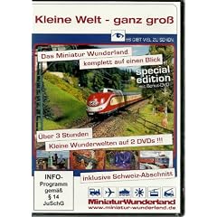 Kleine Welt - ganz gro� / Das Miniatur-Wunderland auf 2 DVDs