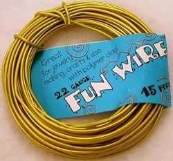 Fun Wire 22 Gauge Coil - Icy Lemonade