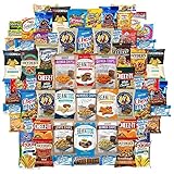 Ultimate Snacks Chips Cookies Candy Variety Assortment Includes Doritos Cheetos Lays Cheez It Ruffles Fritos Goldfish Keebler Oreos Chips Ahoy Includes Recipe By Custom Varietea Bulk Sampler 65 Packs