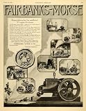 1920 Ad Farmers Fairbanks-Morse Z Engines Machinery Feed Grinder Cutter Vintage - Original Print Ad