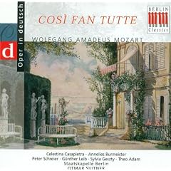 Mozart, W.A.: Cosi Fan Tutte [Opera] (Highlights) (Sung In German) (Suitner)