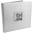 Martha Stewart Crafts 12-by-12-Inch Glitter Album, Silver