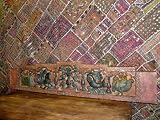 Indian Gods Hindu Antique Carved Art Wall Panel India Art 36
