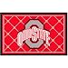 Fanmats Ohio State Buckeys Rug 4x6