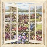 Garden Window Wall Mural