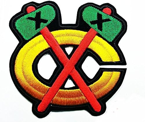 10.3cm x 10.3cm Chicago Blackhawks Patch