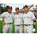 Photofile New York Yankees Alex Rodriguez, Jorge Posada, and Derek Jeter/A.S.G.- 8x10 Photo Mounted in 11x14 Double Mat