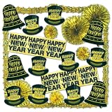 Glistening Gold NY Dec Kit - 22 Pcs Party Accessory (1 count)