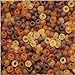 Jablonex Czech Seed Beads 8/0 Tortoise Matte Mix (1 Ounce)