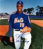 Autographed/Hand Signed Dwight Gooden New York Mets 8x10 Photo