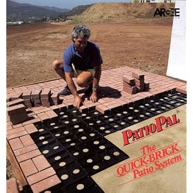Patio Pal Brick Laying Guides, 20 Square Feet, Black