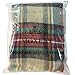 Moxeay Womens Blanket Oversized Tartan Scarf Wrap Shawl Cozy Checked Pashmina (M820)