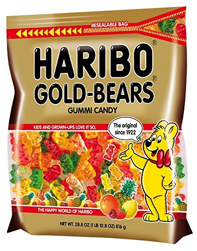 Haribo of America Gold-Bears Candy, 28.8 Ounce (Pack of 6)