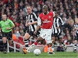 Jigsaw of Abou Diaby (Arsenal) Nicky Butt (Newcastle) from Arsenal FC