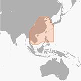 C-Map As-M001 C-Card Format Gulf Of Thailand - Yellow Sea - Cartography - C-Map Usa
