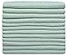 Sinland Microfiber Waffle Weave Dish Cloths Dishcloths Washcloths Facial Cloths Light Jade 12-pack 13Inchx13Inch