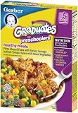  Gerber Graduates Healthy Meals Pizza Shaped Pasta with Turkey Sausage in Tomato Sauce 6 Ounce Boxes Pack of 12