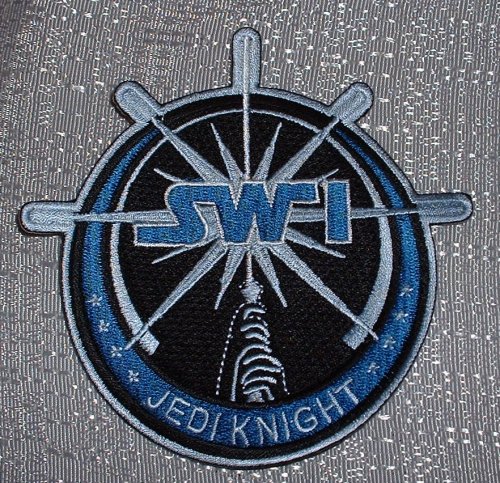  Star Wars JEDI KNIGHT Lightsaber Logo PATCH