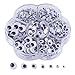 Kuuqa 650 Pieces Googly Eyes Wiggle Eyes Self Adhesive Googly Eyes (7 Sizes)