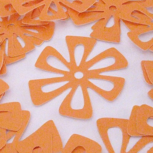 Flower Die Cuts in Goldenrod Yellow