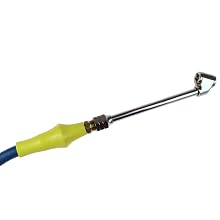 Coilhose Pneumatics TGC120 Inflator Gauge 10-120 PSI with 12-Inch Length Hose, Dual Foot Chuck