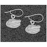 Logo Art Florida Gators Sterling Silver Team Logo 3/8 Dangle Earrings